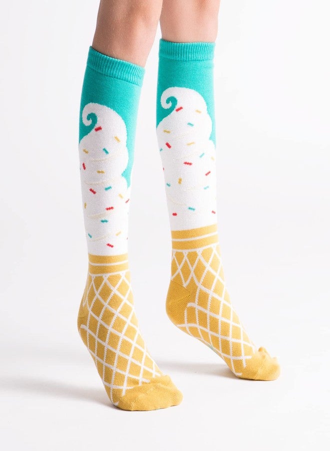 Sock It To Me جوارب طويلة للبنات من سوك إت تو مي بتصميم آيس كريم دريم - Image 2